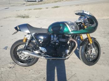  Salvage Triumph Motorcycle Thruxton R