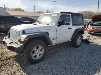  Salvage Jeep Wrangler