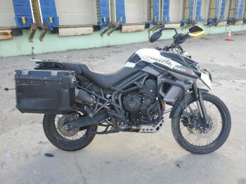  Salvage Triumph Motorcycle Tiger