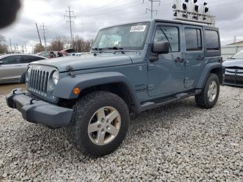  Salvage Jeep Wrangler