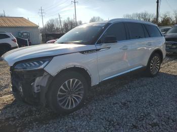  Salvage Lincoln Aviator