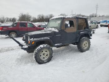  Salvage Jeep Wrangler