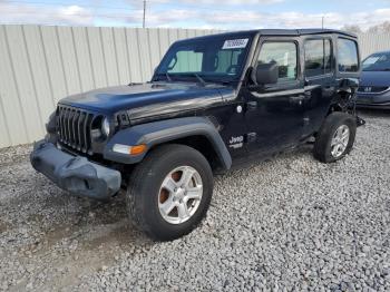  Salvage Jeep Wrangler