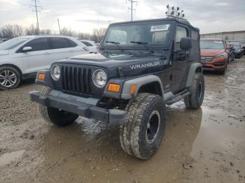  Salvage Jeep Wrangler