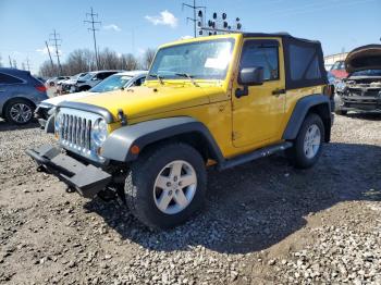  Salvage Jeep Wrangler