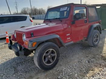  Salvage Jeep Wrangler