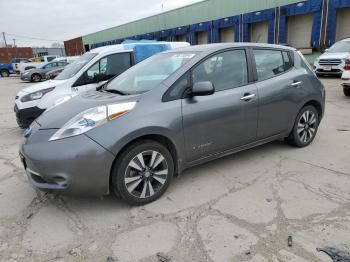  Salvage Nissan LEAF