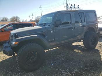  Salvage Jeep Wrangler