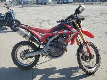  Salvage Honda Crf Cycle