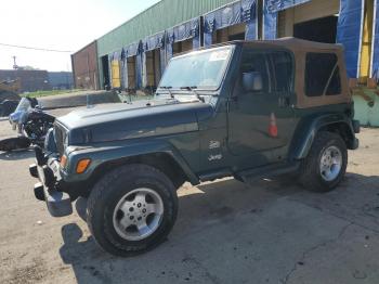  Salvage Jeep Wrangler
