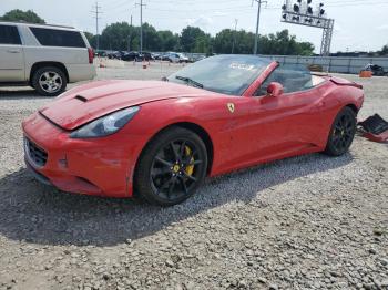  Salvage Ferrari California