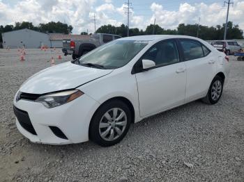  Salvage Toyota Corolla