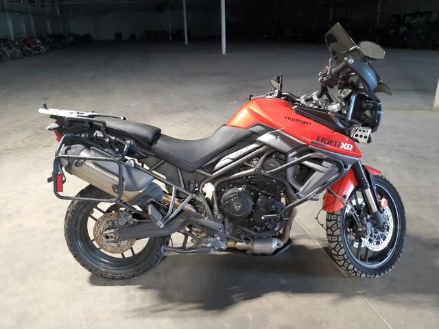  Salvage Triumph Motorcycle Tiger