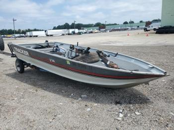  Salvage Bass Boat
