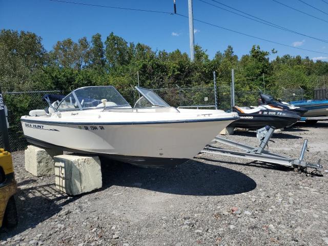  Salvage Sea Hunt Boat