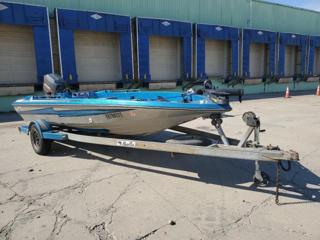  Salvage Bass Boat