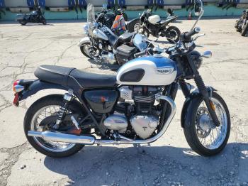  Salvage Triumph Motorcycle Bonneville