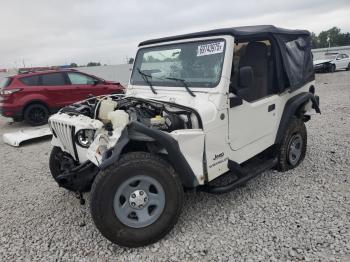  Salvage Jeep Wrangler
