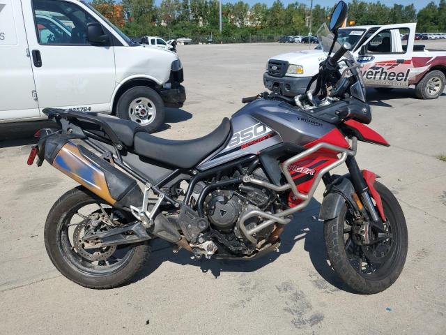  Salvage Triumph Motorcycle Tiger 850