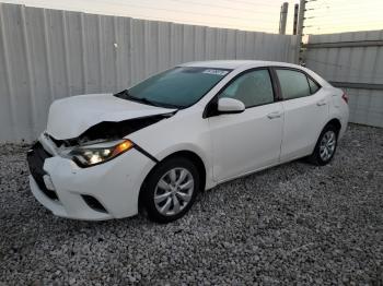  Salvage Toyota Corolla