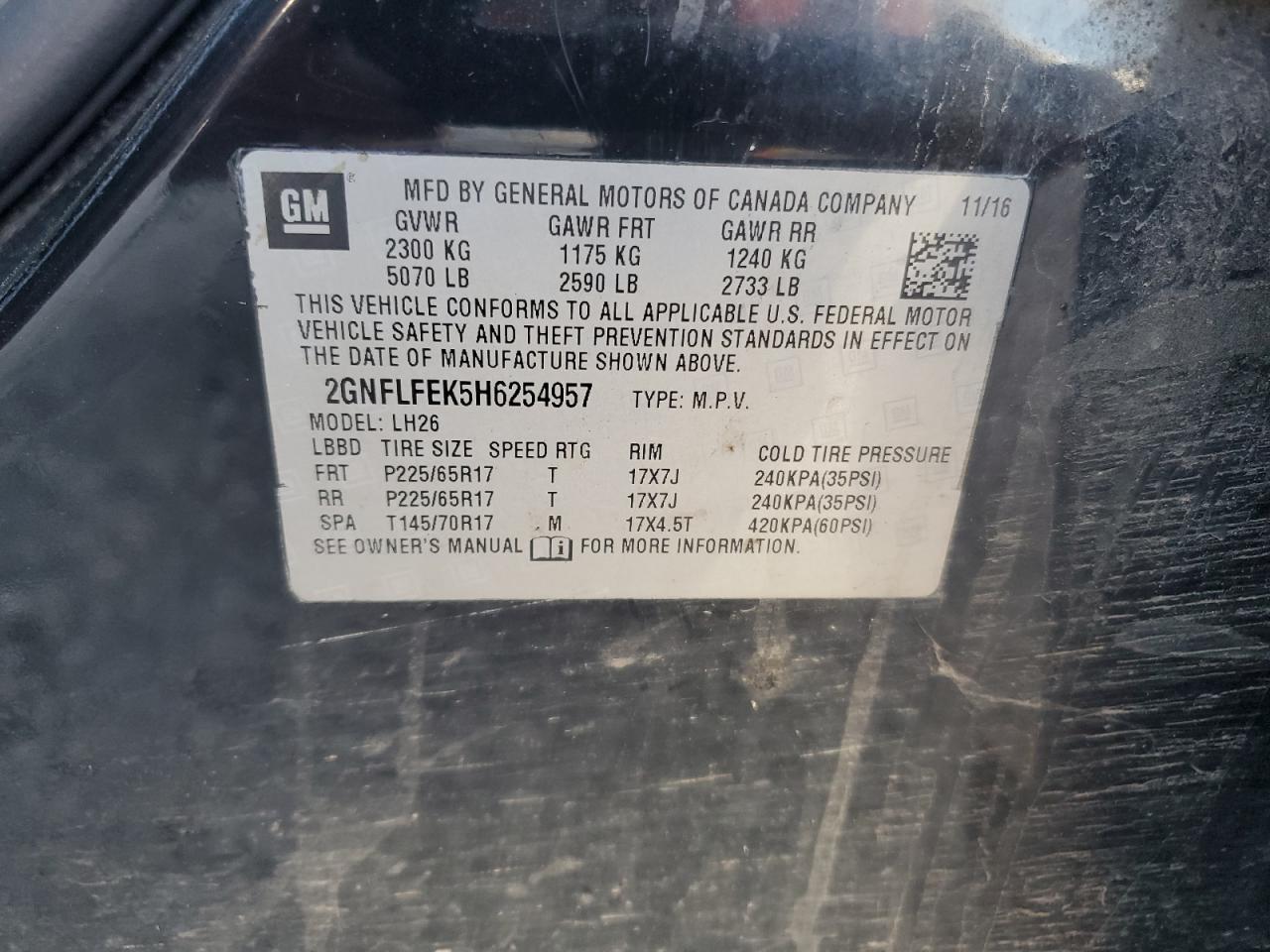 Chevrolet Equinox Lt Image 12