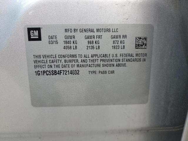 Chevrolet Cruze Lt Image 5