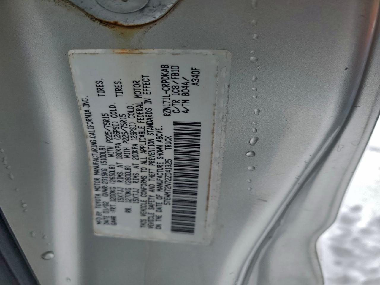 Toyota Tacoma Xtracab Image 7