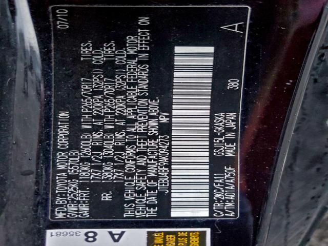 Toyota FJ Cruiser Image 10