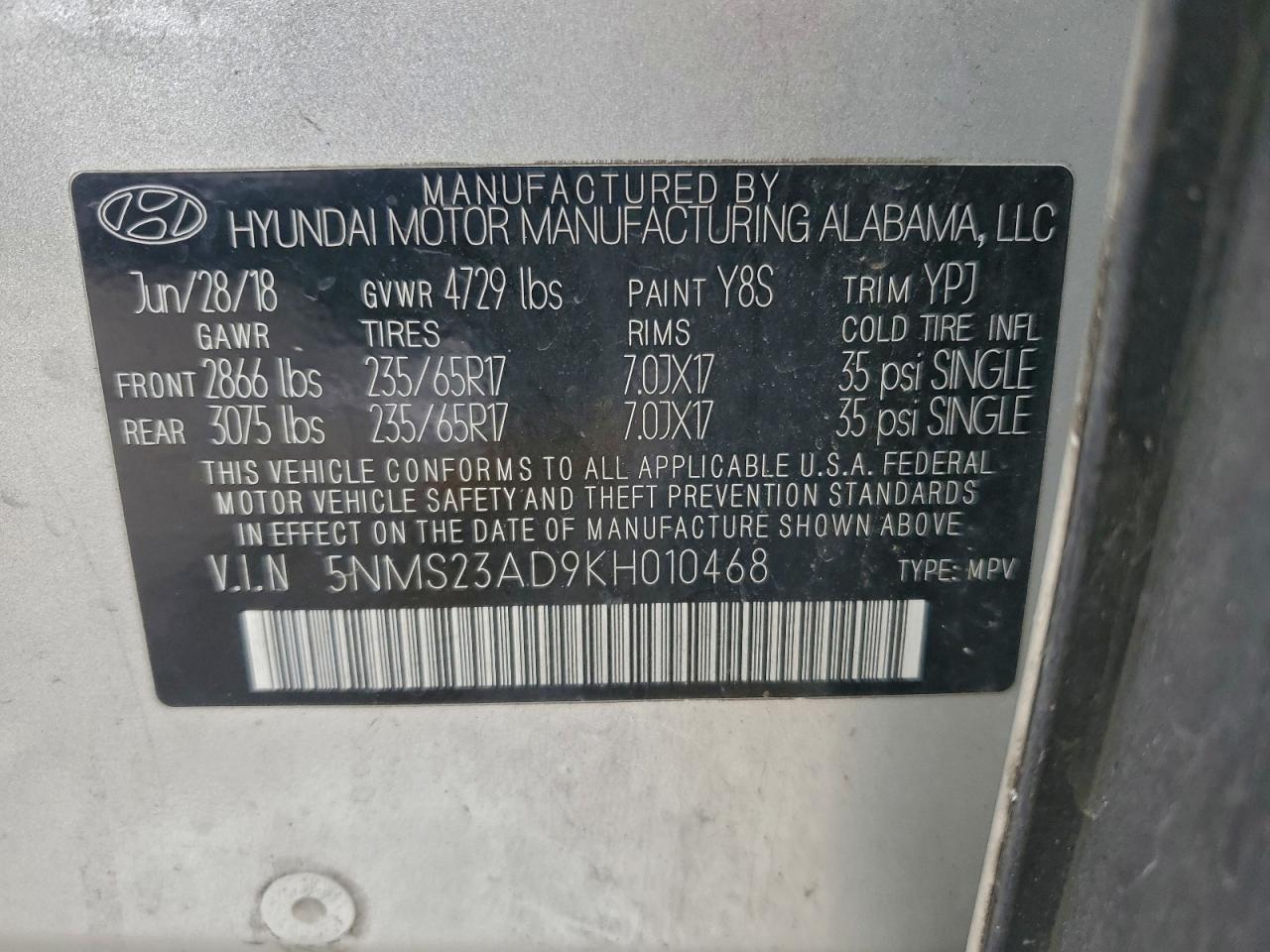 Hyundai SANTA FE Se Image 3