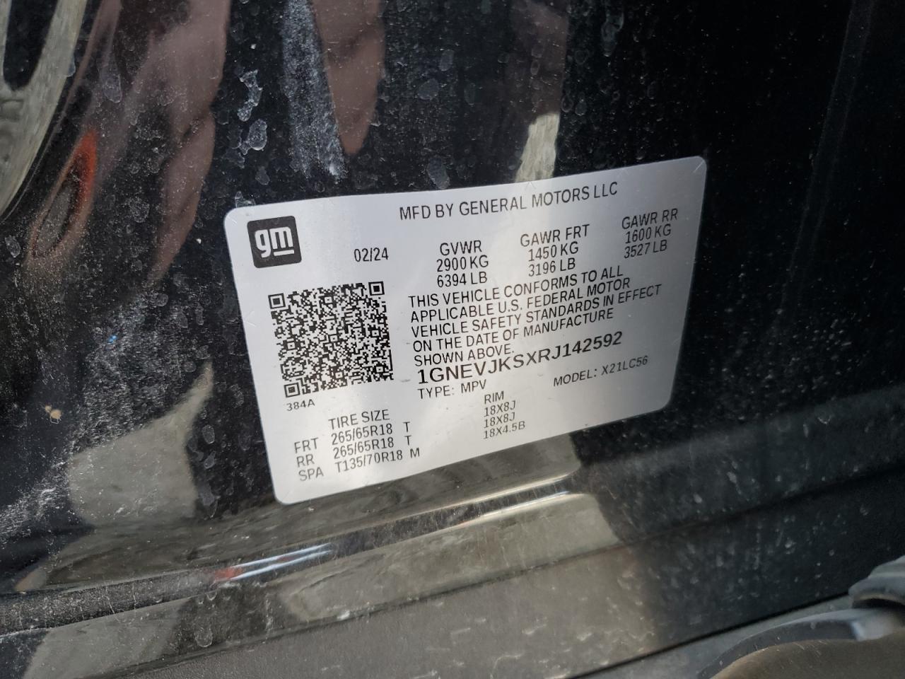 Chevrolet Traverse Lt Z71 Image 6