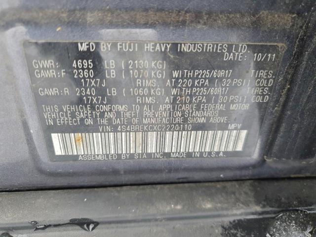 Subaru Outback 3.6r Limited Image 6