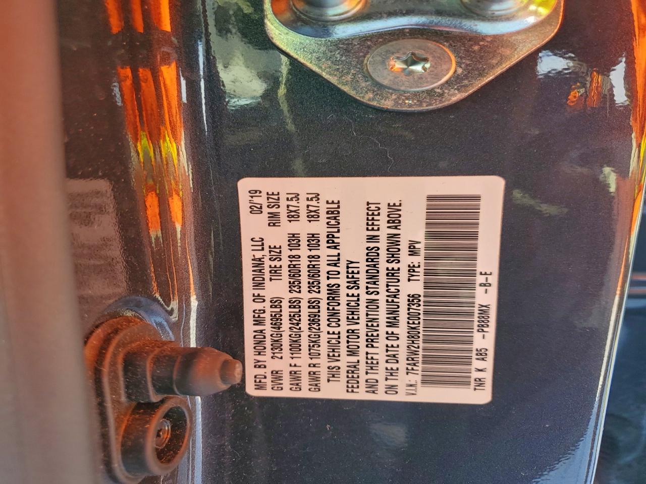 Honda Crv Exl Image 9