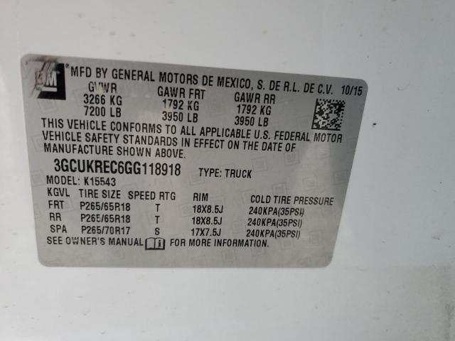 Chevrolet Silverado K1500 Lt Image 10