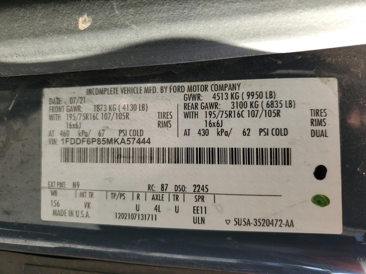 Ford Transit T-350 Hd Image 3