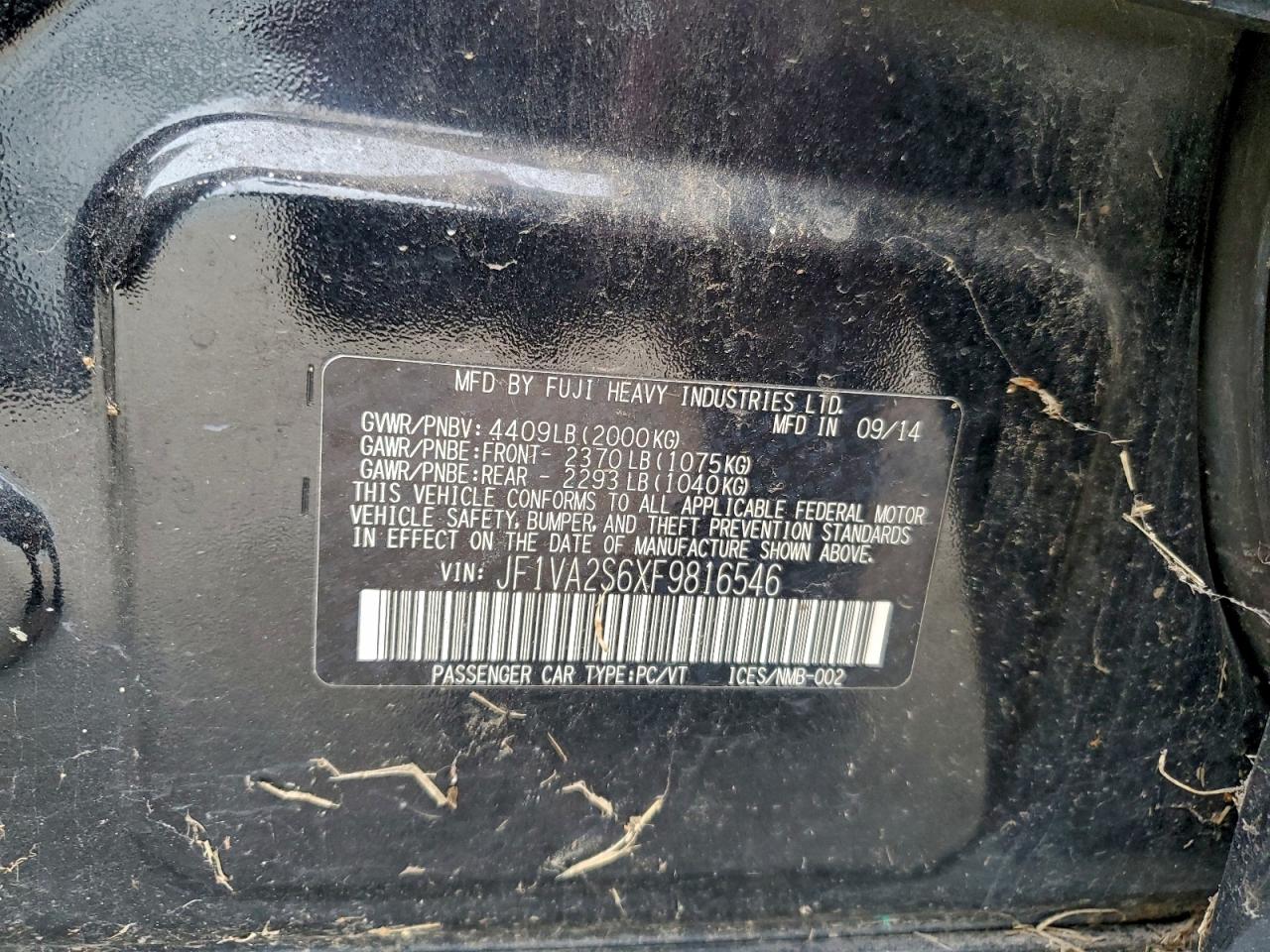 Subaru WRX Sti Limited Image 12