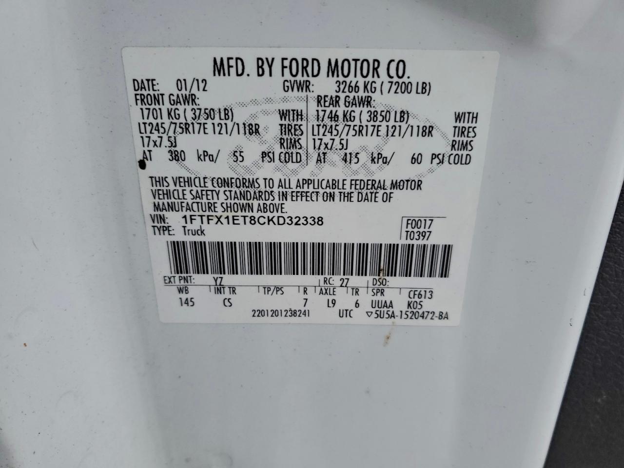 Ford F-150 Super Cab Image 11