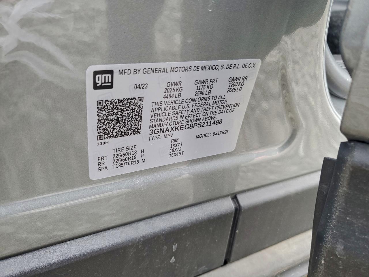 Chevrolet Equinox Lt Image 8