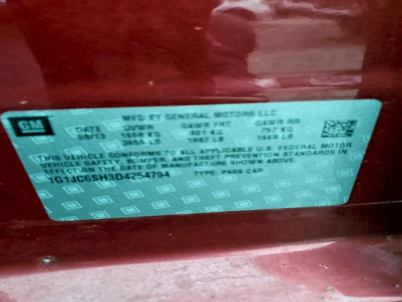 Chevrolet Sonic Lt Image 7