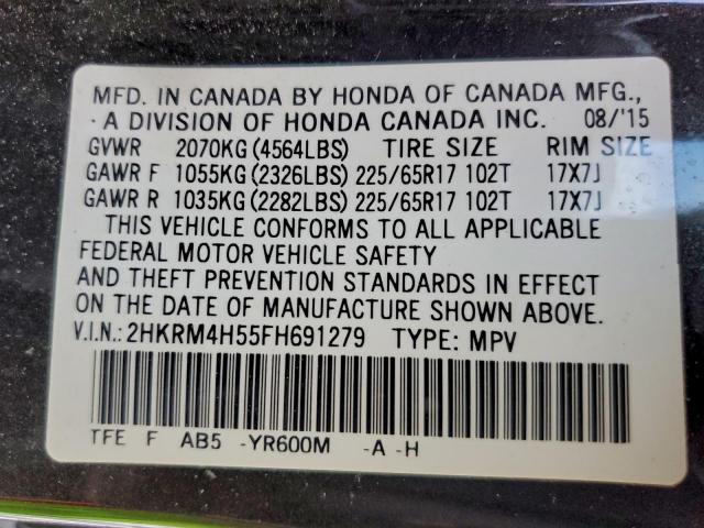 Honda Crv Ex Image 13