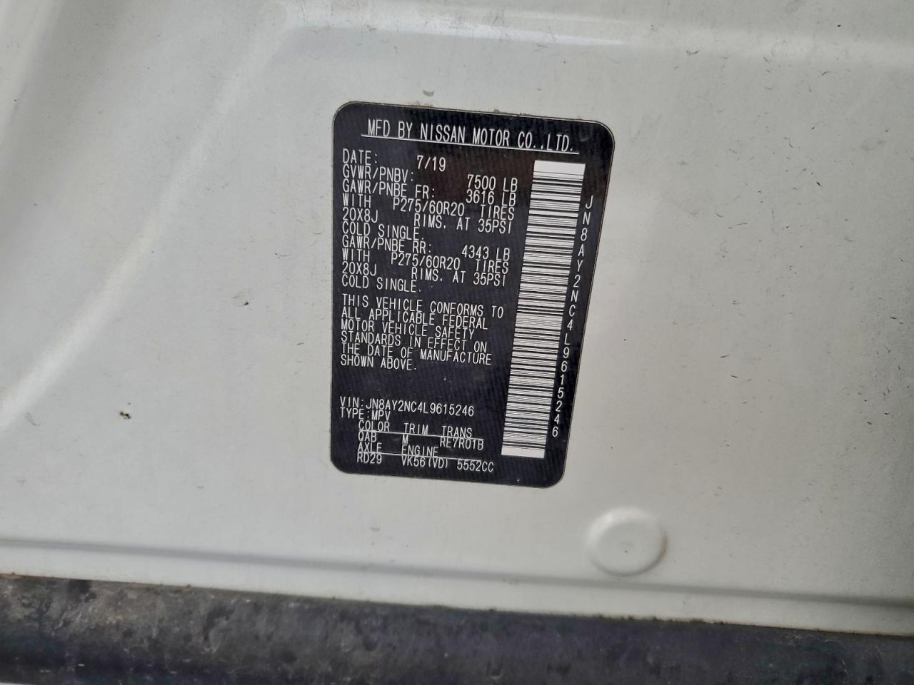 Nissan Armada Sv Image 13