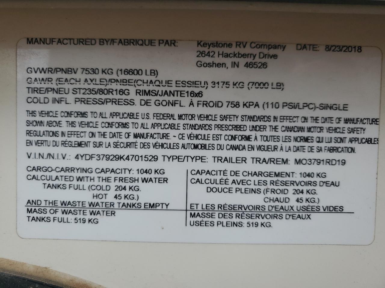 Keystone Montana Image 5