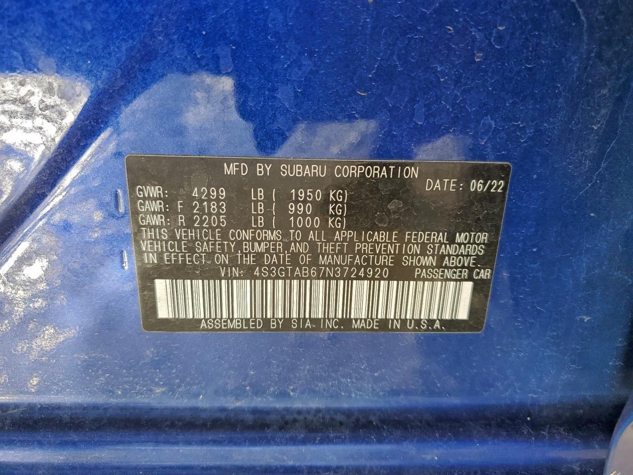 Subaru Impreza Image 9