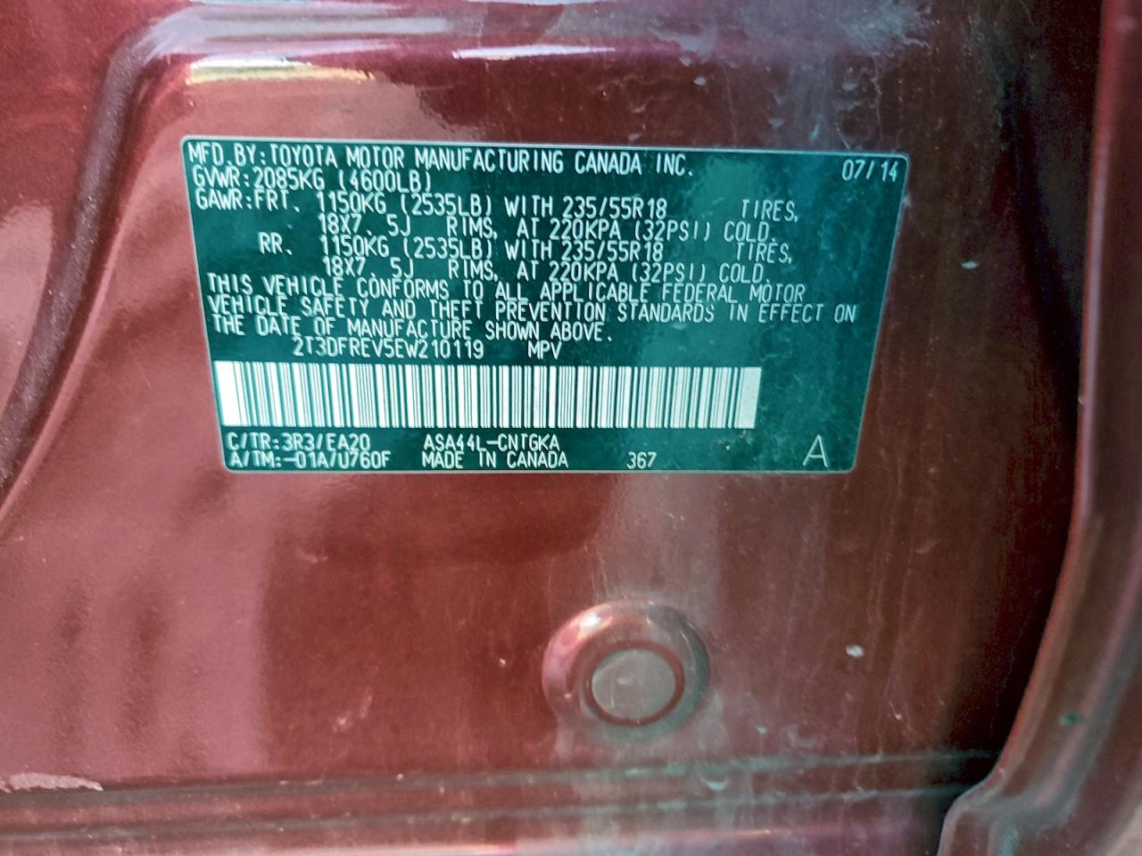 Toyota RAV4 Limited Image 9