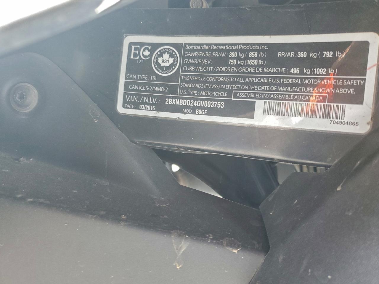 Can-Am Spyder Rt Image 4