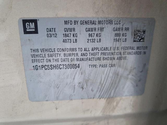 Chevrolet Cruze Ls Image 12