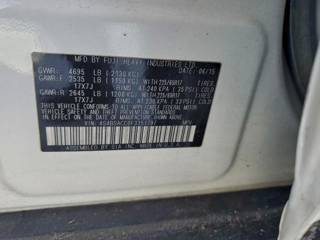 Subaru Outback 2.5i Premium Image 4